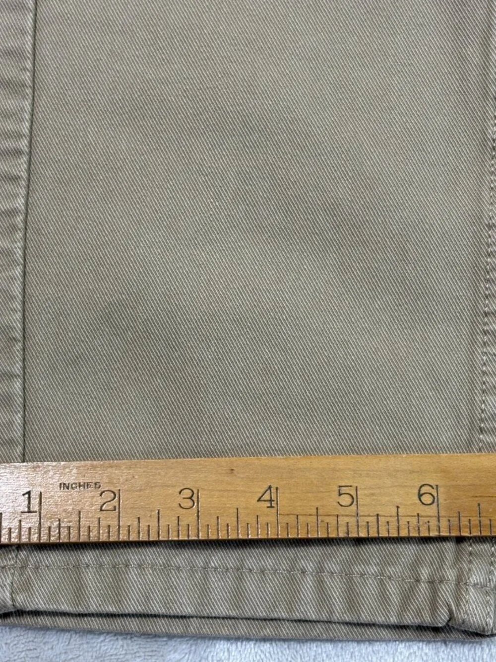 Levis 512 Slim Taper Pants Mens 33 x 34  Khaki Tan Stretch Chino Style